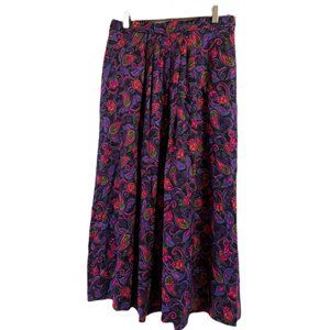 Pendleton Vintage Floral Maxi Skirt